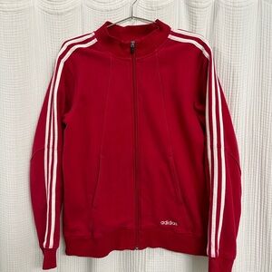 Adidas Red Track Jacket